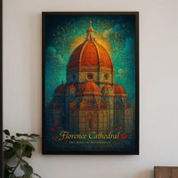 Florence Cathedral Renaissance Art Cultural Heritage Poster