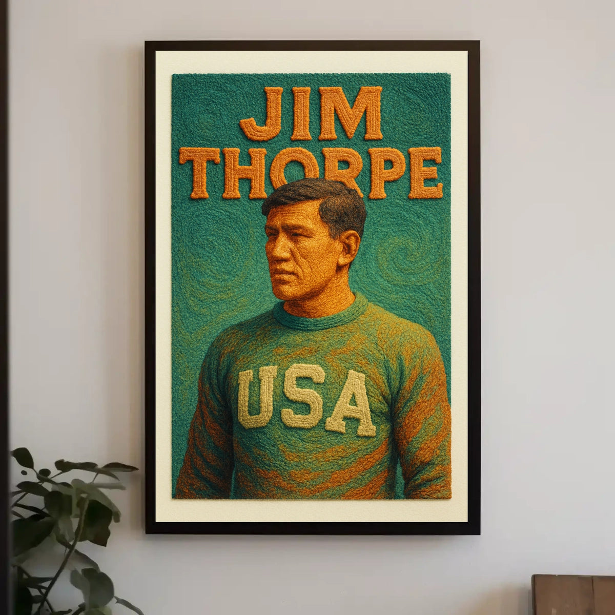 Jim Thorpe Tribute Poster