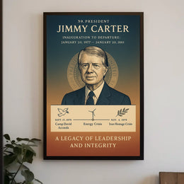 Jimmy Carter 39th President Poster