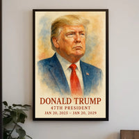 Visionary in Command Donald Trump Poster