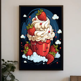 Sweet Strawberry Delight Poster