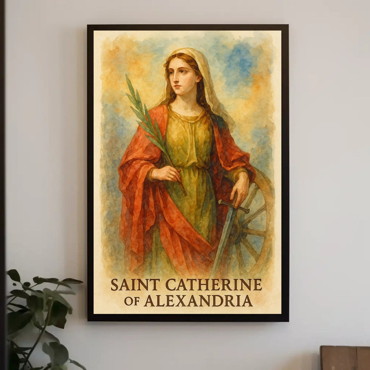 Saint Catherine of Alexandria Poster