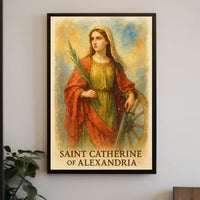 Saint Catherine of Alexandria Poster