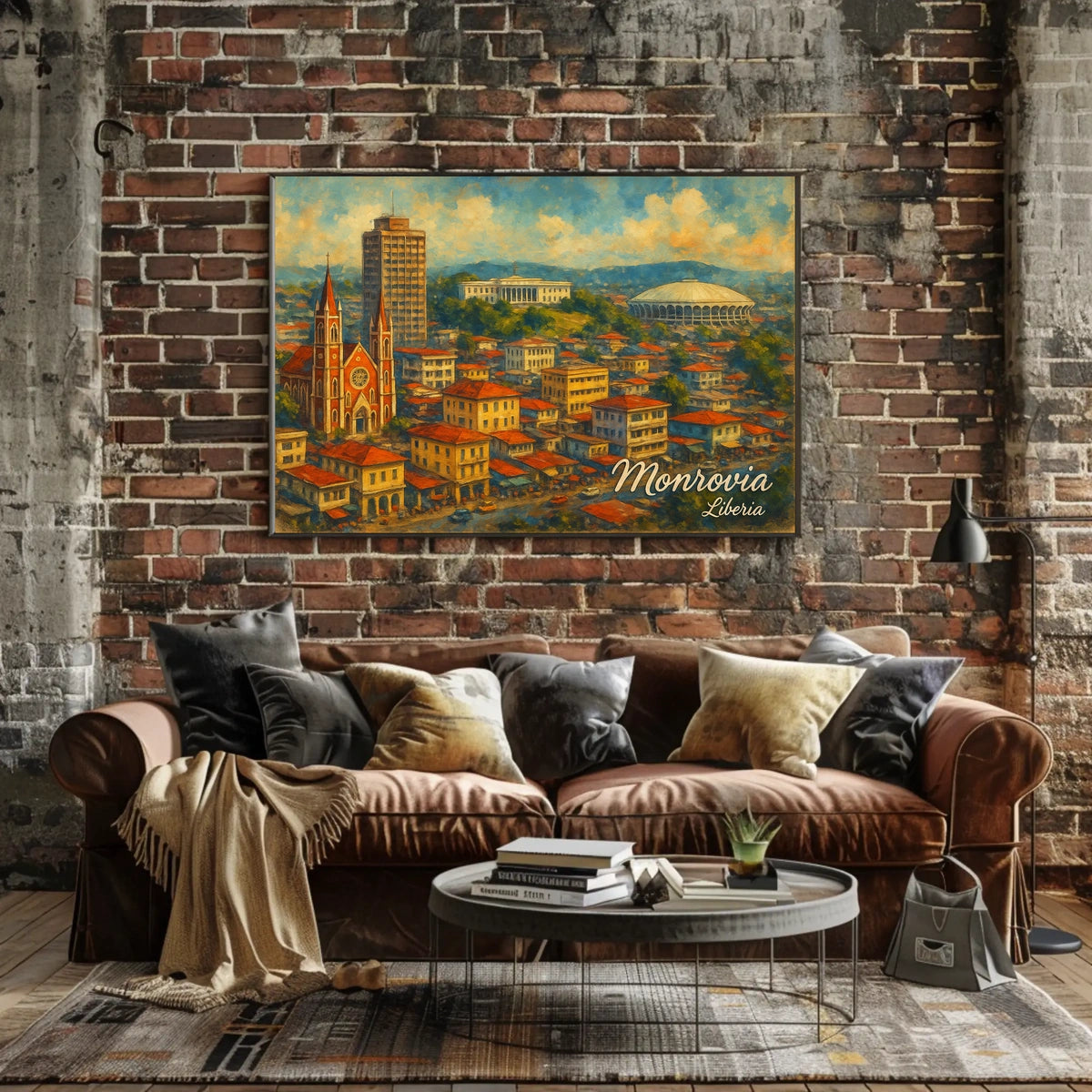 Monrovia, Liberia Poster