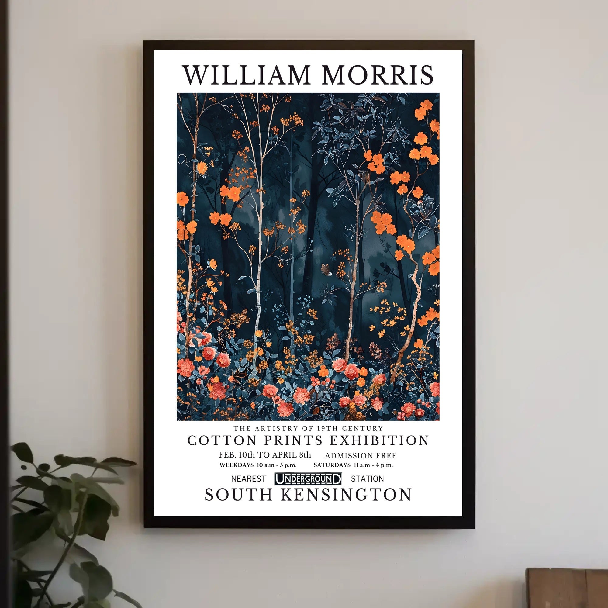 19th Century Cotton Prints Wall Art Poster