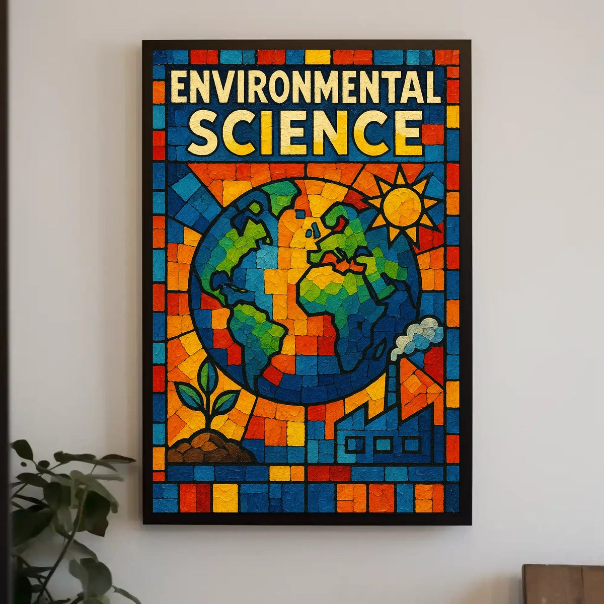 Environmental Science Mosaic Poster