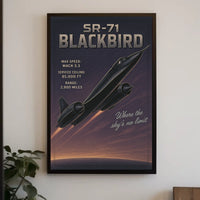 SR-71 Blackbird Poster