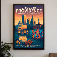 Discover Providence Poster PosterGoat