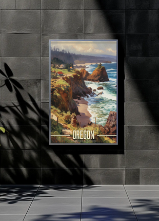 Vintage Poster - Oregon United States