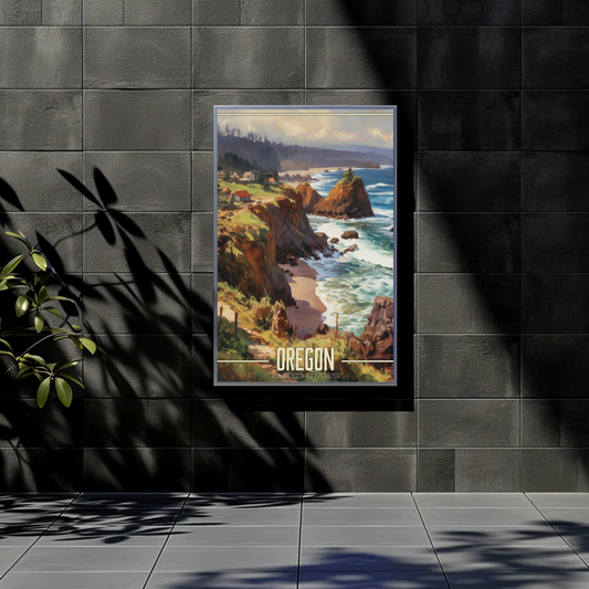 Vintage Poster - Oregon United States