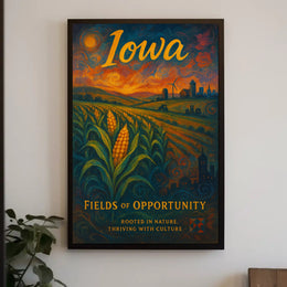 Iowa Fields Of Opportunity Poster
