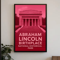 Abraham Lincoln Birthplace Poster