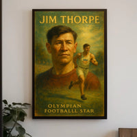 Legendary Athlete Tribute Poster