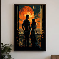 Celestial Evening Poster