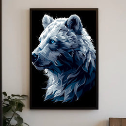 Majestic Bear Portrait Poster