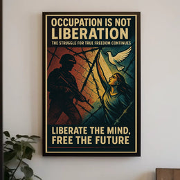 Liberation And Freedom Poster