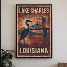 Lake Charles, Louisiana Poster