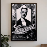 Laurant Magician Art Nouveau Style Cultural or Heritage Poster