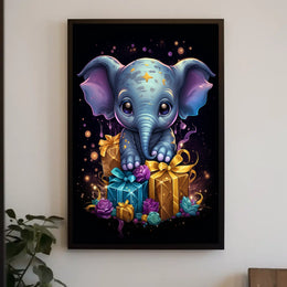 Enchanted Elephant Celebration Poster
