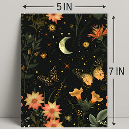 Enchanted Nighttime Scene Fantasy or Mythology Poster
