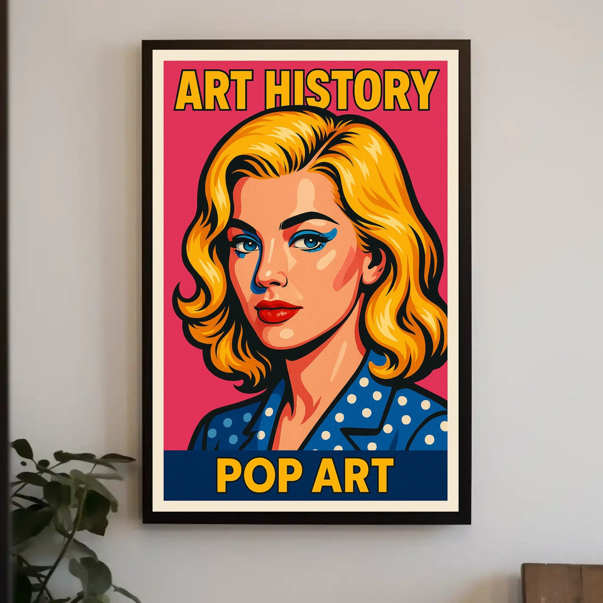 Art History Pop Art Poster