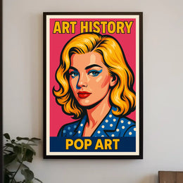 Art History Pop Art Poster
