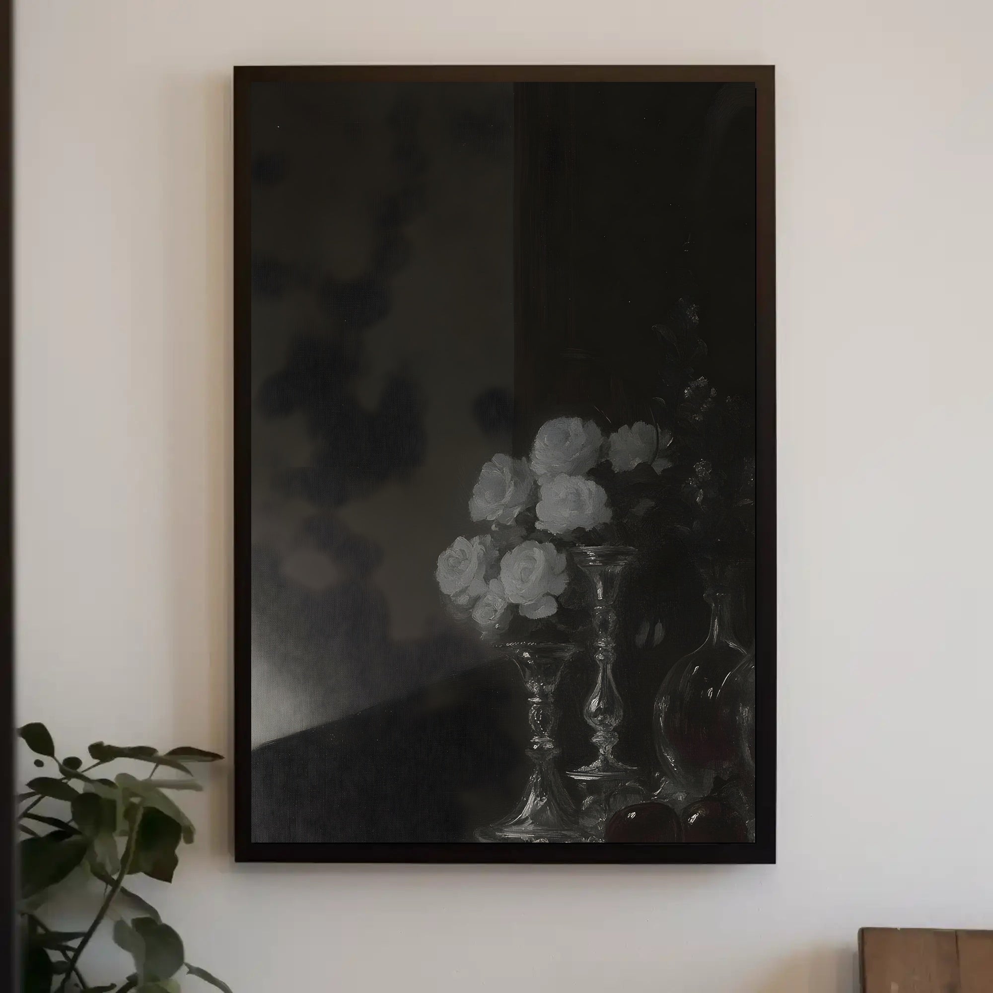 Still Life with Roses in Artistic Poster PosterGoat
