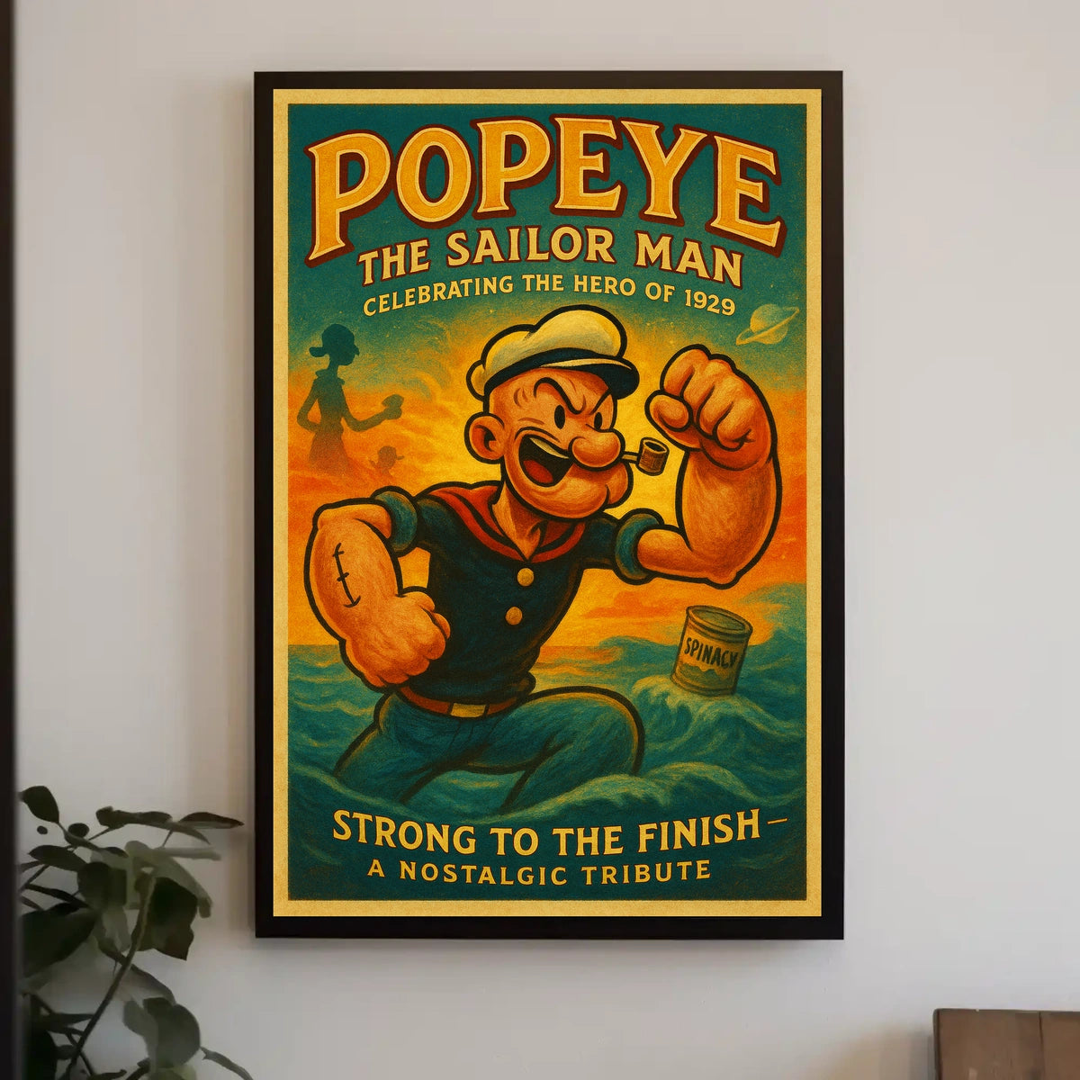 Popeye 1929 Art Poster POP-208