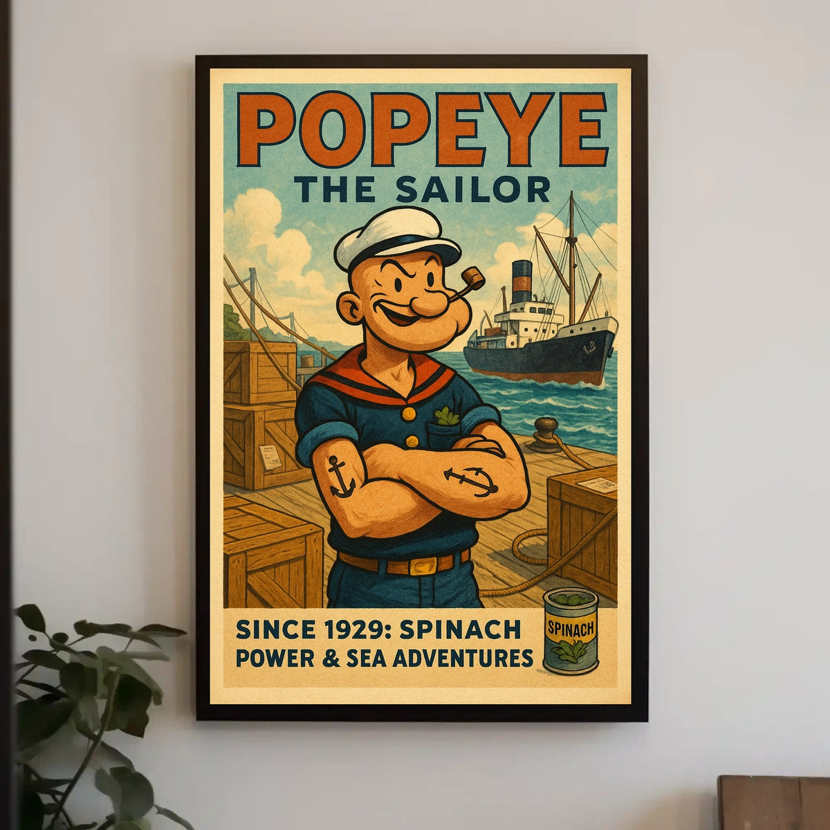 Popeye 1929 Art Poster POP-205