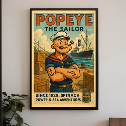 Popeye 1929 Art Poster POP-205