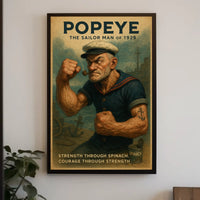 Popeye 1929 Art Poster POP-188