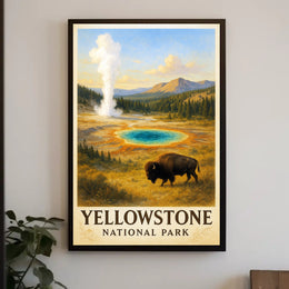 Yellowstone National Park Poster PosterGoat