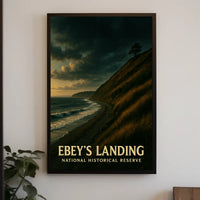 EbeyS Landing National Historical Poster