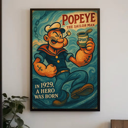 Popeye 1929 Art Poster POP-21