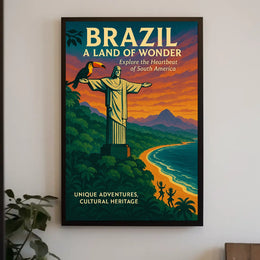 Brazil A Land of Wonder Poster