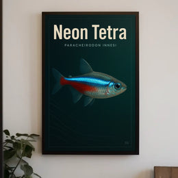 Neon Tetra Paracheirodon Innesi Poster