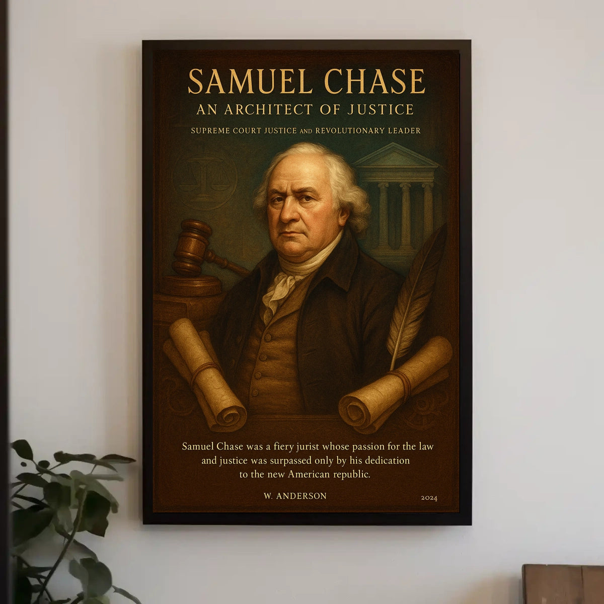 Samuel Chase An Architect of Justice Poster