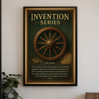Wheel Invention – Educational or Infographic Poster