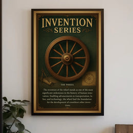 Wheel Invention – Educational or Infographic Poster