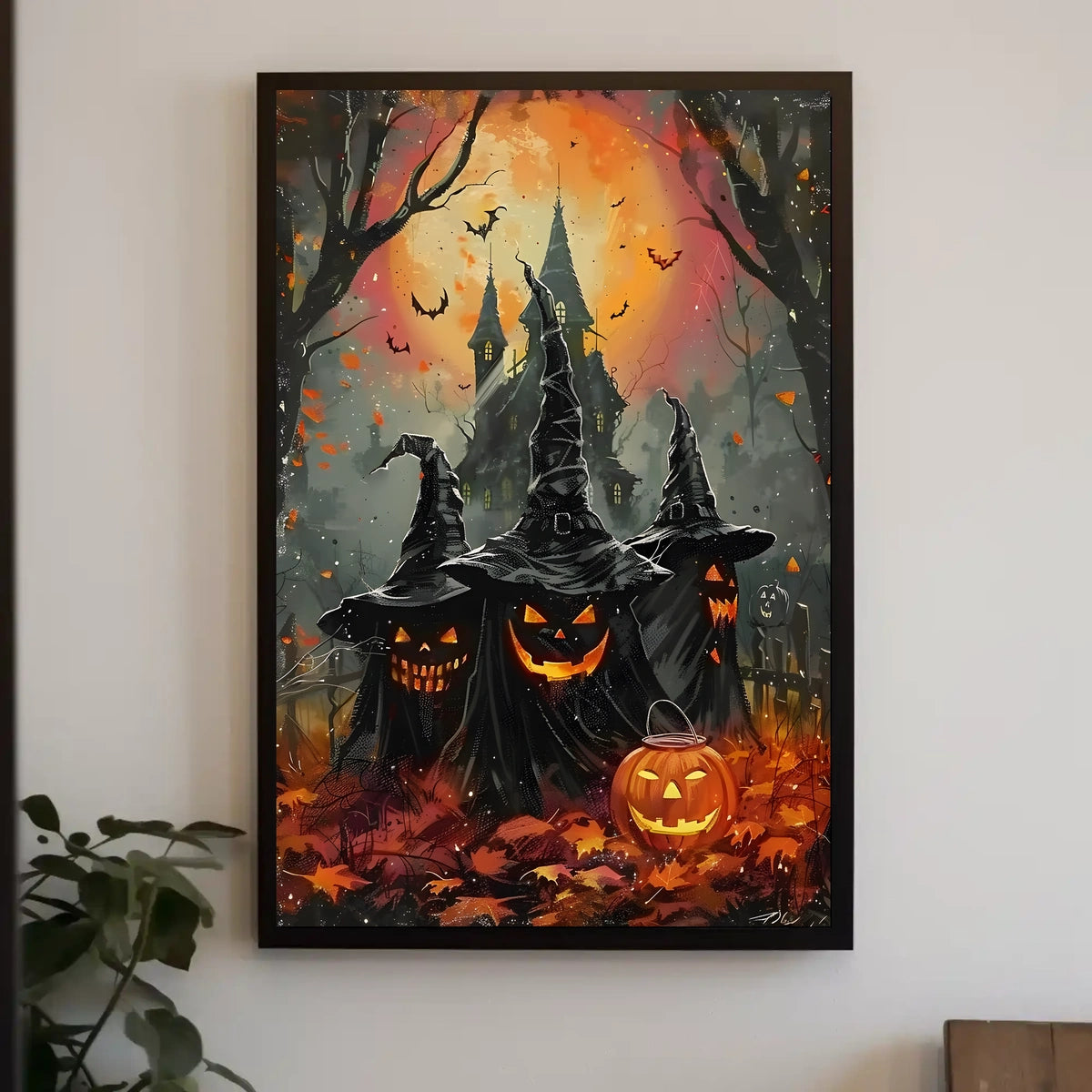 Enchanted Halloween Night Poster