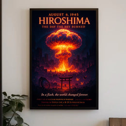 Hiroshima – The Day the Sky Burned Poster PosterGoat
