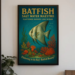 Batfish Salt Water Maestro Poster