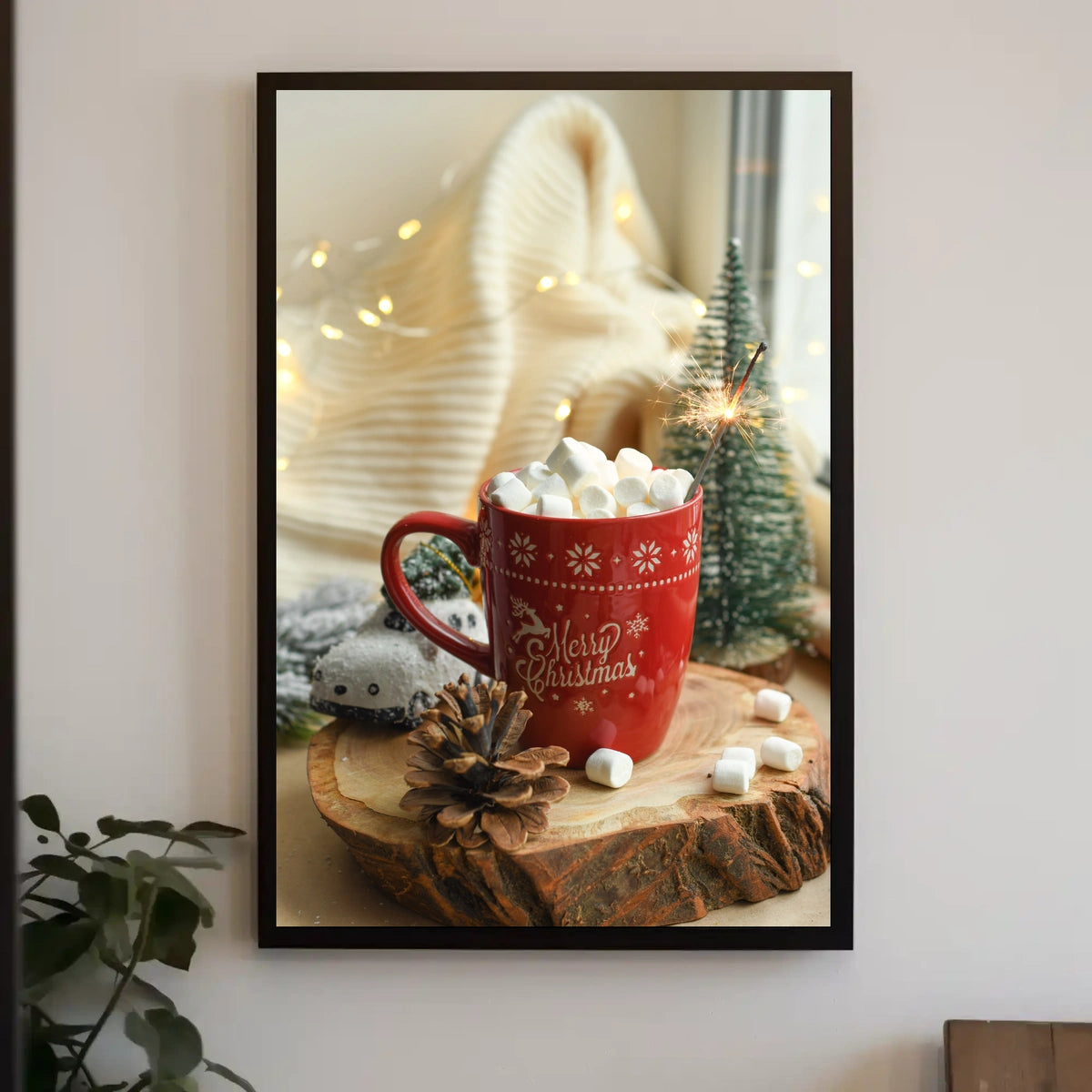 Cozy Christmas Cheer Poster