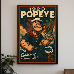 Popeye 1929 Art Poster POP-46