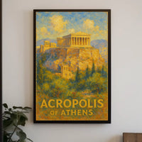Acropolis of Athens Poster