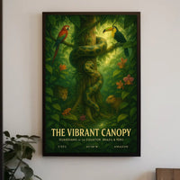 The Vibrant Canopy Poster