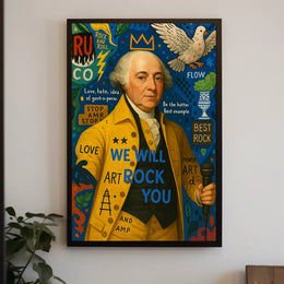 18th Century Rock Fusion Art for Modern Spaces