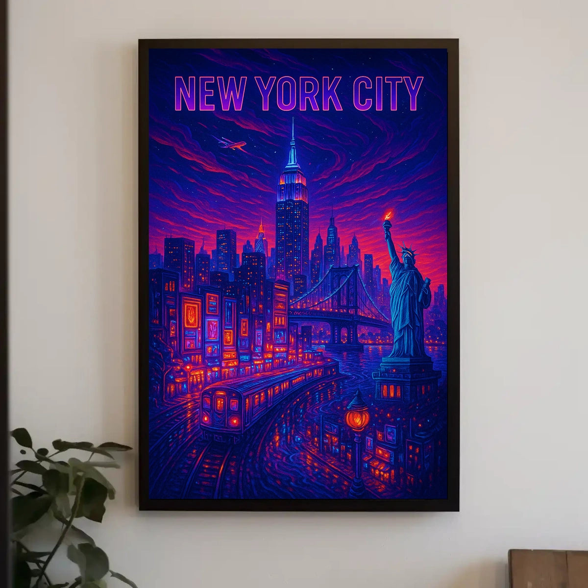 New York City Skyline Poster