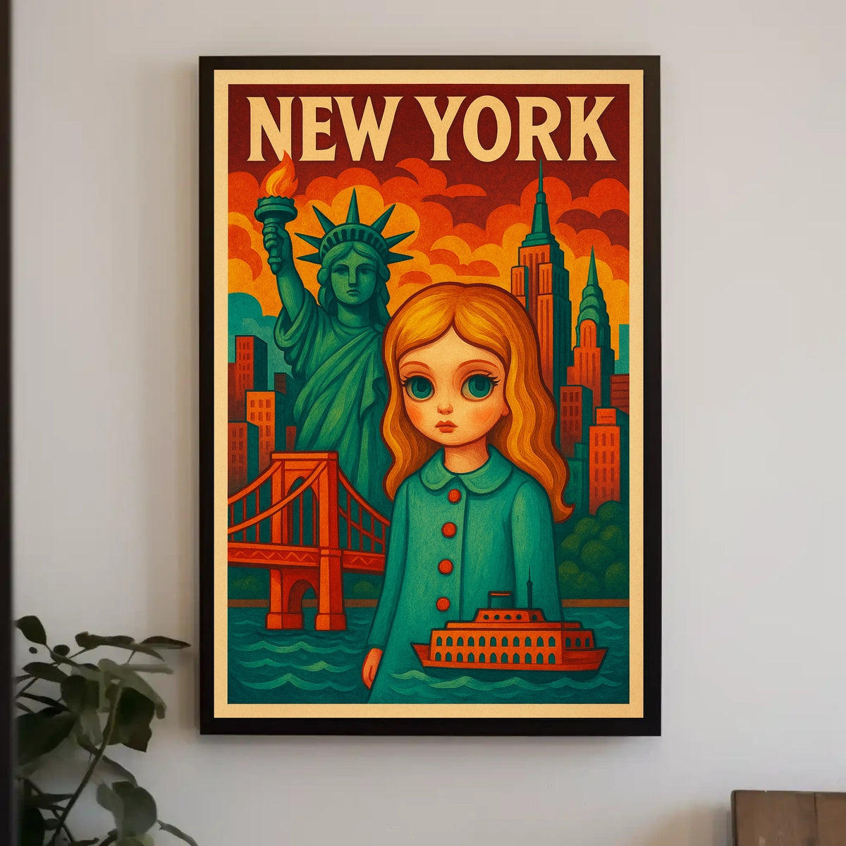 New York Dreamscape Poster