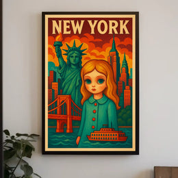 New York Dreamscape Poster